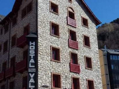 Façana del museu Thyssen a Andorra la Vella.