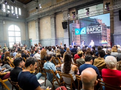 Sesión de apertura del Festival de Cine Independiente de Buenos Aires (BAFICI) en su edición de 2019.