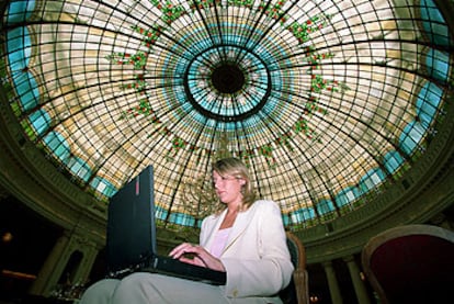 El hotel Palace, en Madrid, es uno de los últimos que han decidido implantar redes inalámbricas.