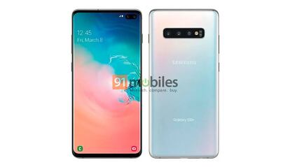 Este es el diseño final del Samsung Galaxy S10+