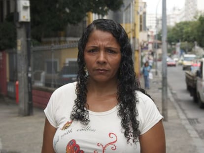 Terezinha, mãe de Eduardo, no Rio.