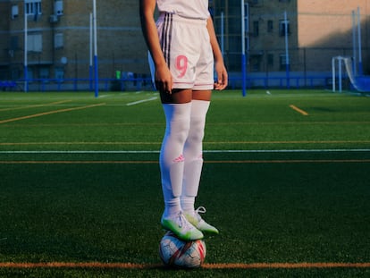 Vicky López, en un entrenamiento. Quién sabe si algún día no la rodearán edificios de ladrillo sino miles de espectadores.