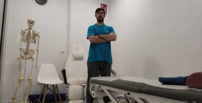 Alejandro Pedraz, fisioterapeuta.