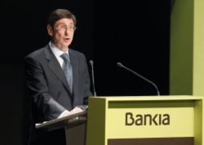 Jos&eacute; Ignacio Goirigolzarri, presidente ejecutivo de Bankia.