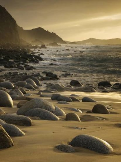 Playa de Campelo (A Coruña).