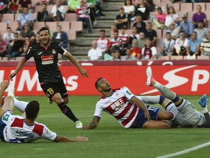 Vezo marca en propia puerta el 0-2 del Espanyol.