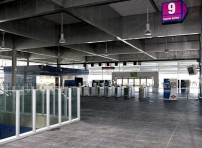 Imagen del vestíbulo antes de abrirse al público.