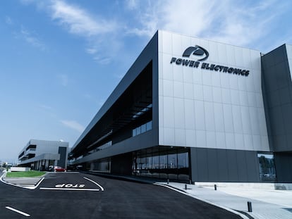 La planta de Power Electronics en Llíria (Valencia).