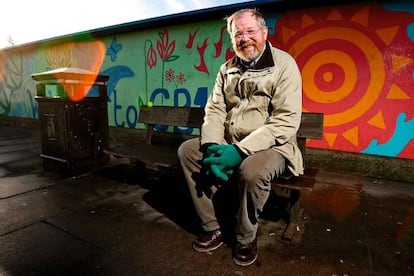 Bill Bryson, retratado en Cambridge (Reino Unido).