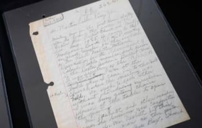 Notas de su primer encuentro con Martin Luther King Jr.