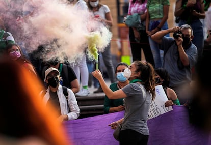 Una concentración para celebrar la despenalización del aborto en México, el 7 de septiembre en Saltillo.