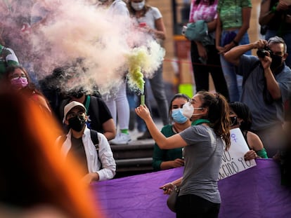 Una concentración para celebrar la despenalización del aborto en México, el 7 de septiembre en Saltillo.