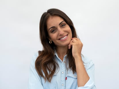 La actriz Hiba Abouk, en Madrid.