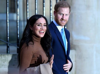 Os duques de Sussex, em visita ao Canadá.