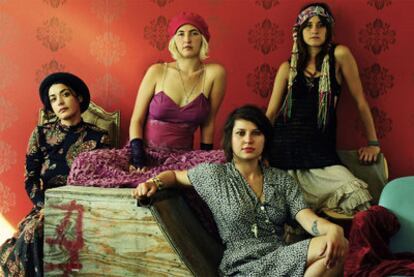 Warpaint: de izquierda a derecha, Jenny Lee Lindberg, Emily Kokal, Stella Mozgawa y Theresa Wayman.