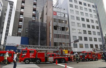 La sede de la clínica psiquiátrica, en Osaka, este viernes.