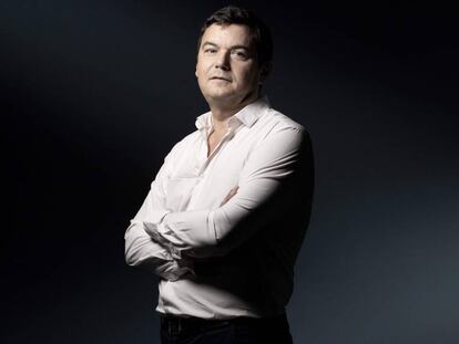 El economista francés Thomas Piketty, autor de 'Capital e ideología', el 10 de septiembre pasado en París.