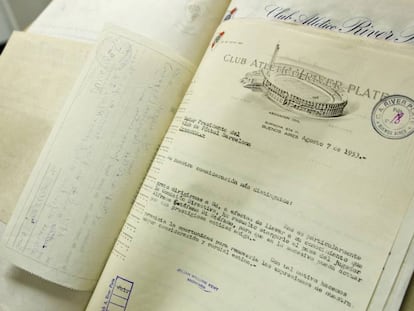 Documento datado de 7 de agosto de 1953