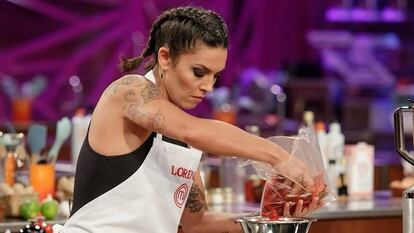 Lorena Castell, ganadora de 'MasterChef Celebrity 7'.