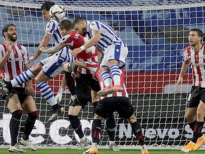 Athletic - Real Sociedad, la final vasca de la Copa del Rey en imágenes