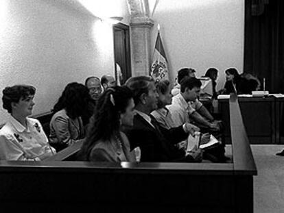 Imagen del primer juicio con jurado en Valencia, en mayo de 1996.