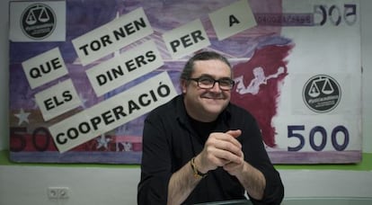 Carles L&oacute;pez, presidente de la Coordinadora Valenciana de ONGD. 