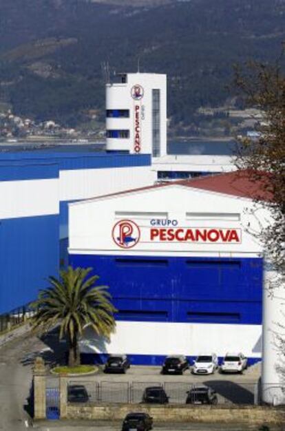 Planta de Pescanova en la provincia de Pontevedra.