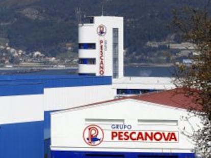 Planta de Pescanova en la provincia de Pontevedra.