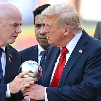 Gianni Infantino, Donald Trump