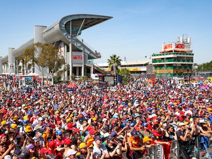 Multitud de aficionados en Montemeló para la sexta prueba del Mundial que se disputa este fin de semana.