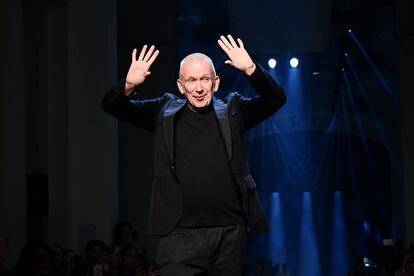 Jean Paul Gaultier en la última alta costura de París.