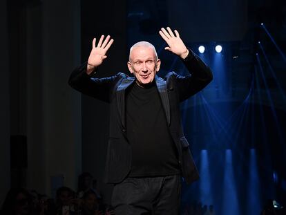 Jean Paul Gaultier en la última alta costura de París.