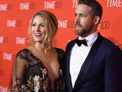 Blake Lively y Ryan Reynolds, en la gala de &#039;Time&#039;.