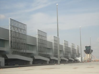 Imagen del aeropuerto de Corvera, en Murcia. 
