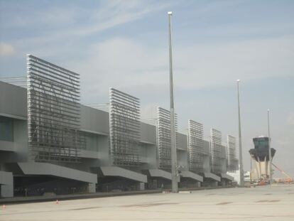 Imagen del aeropuerto de Corvera, en Murcia. 