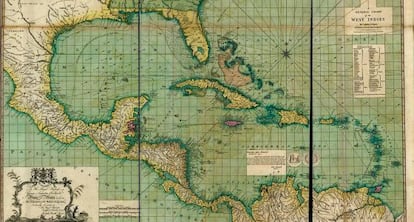 Mapa general de las Indias Orientales (Joseph Smith Speer, 1796).