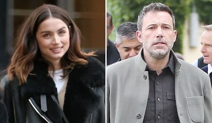 Ana de Armas y Ben Affleck.