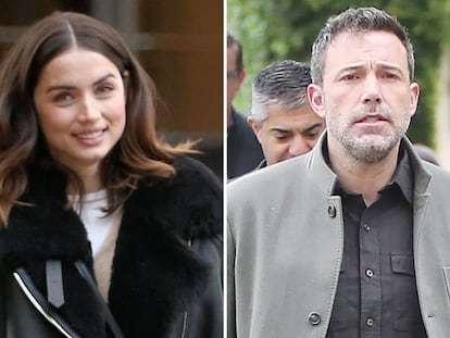 Ana de Armas y Ben Affleck.