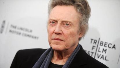 Christopher Walken en el festival de cine de Tribeca en abril de 2015.