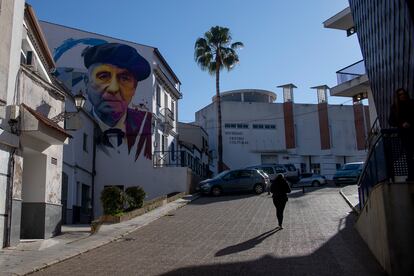 Calle Gil Vélez, en la localidad onubense de Nerva. 