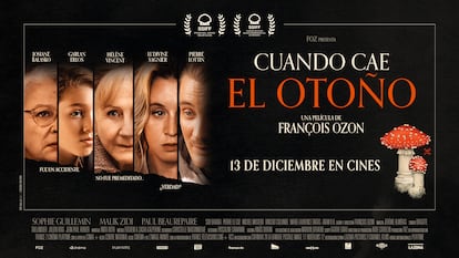 Cartel promocional de la película 'Cuando cae el otoño'.