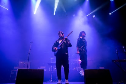 La Plazuela en concierto en A Coruña, en septiembre de 2023. 