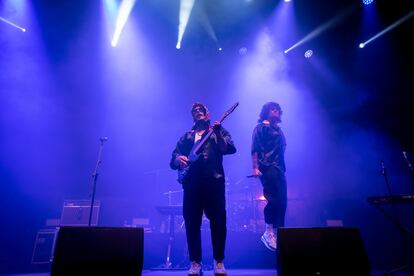 La Plazuela en concierto en A Coruña, en septiembre de 2023.