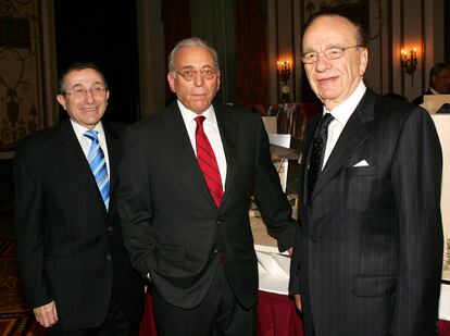 Marvin Hier, Nelson Peltz y Rupert Murdoch