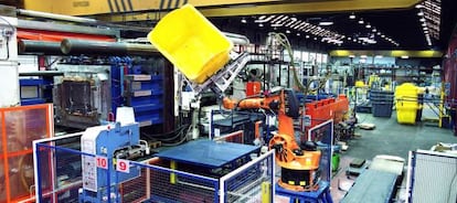 Fábrica de Contenur en Getafe (Madrid).