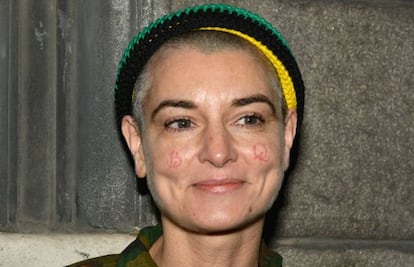 Sinead O'Connor hace dos días en Dublín en un debate católico