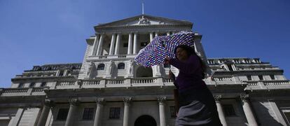 Banco de Inglaterra en la City de Londres