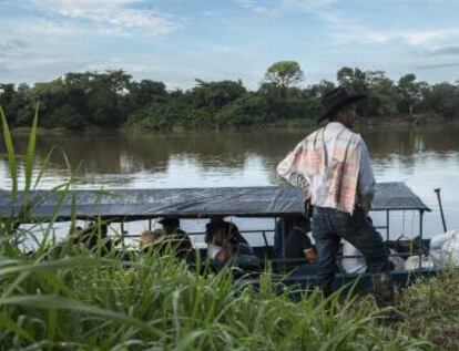 El embarcadero de Cravo Norte, cerca de los límites entre Arauca, Vichada y Casanare.