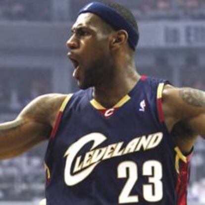 El jugador de la NBA Lebron James