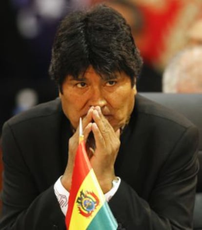 Bolivian President Evo Morales.